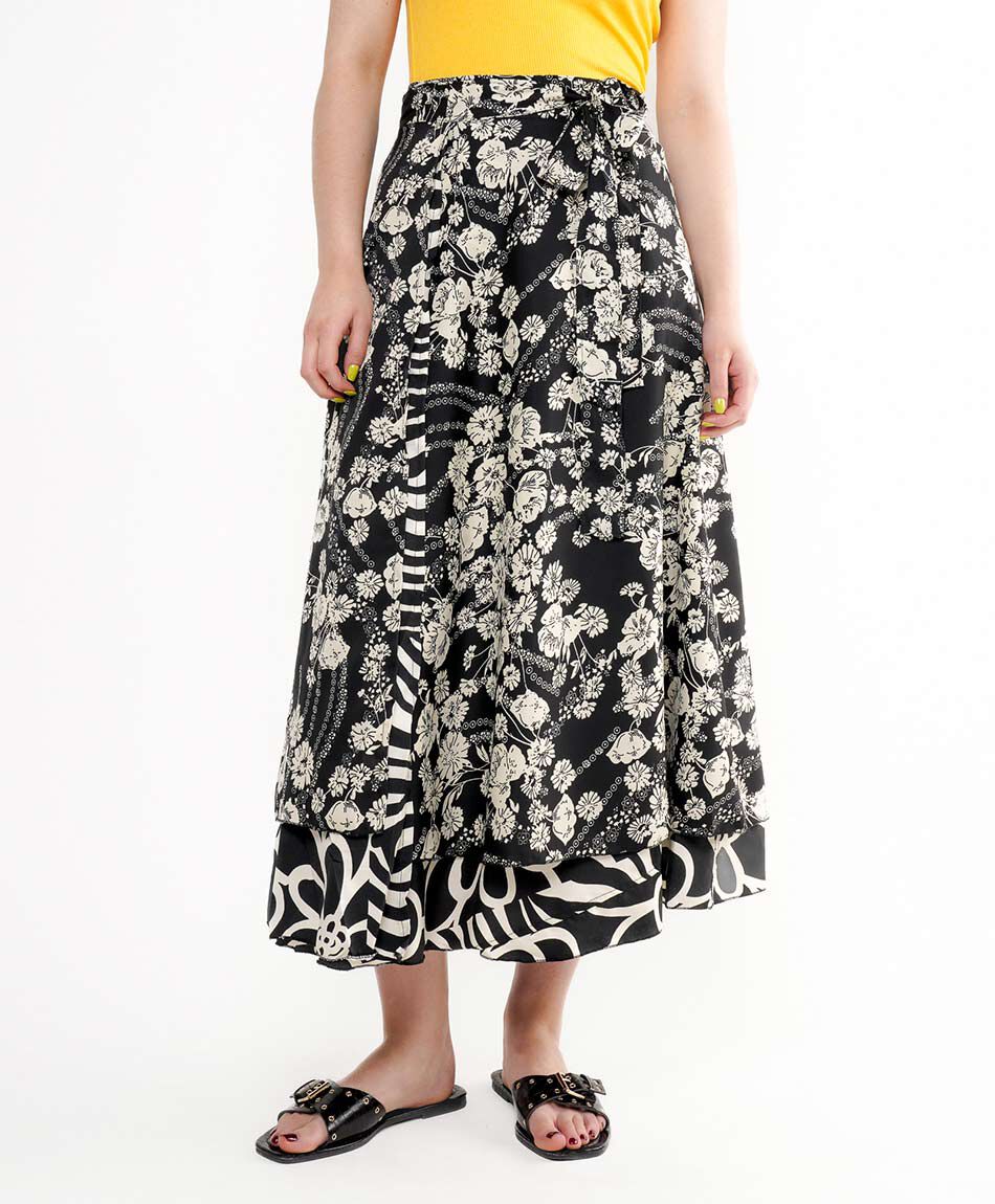 Falda mujer pareo maxi