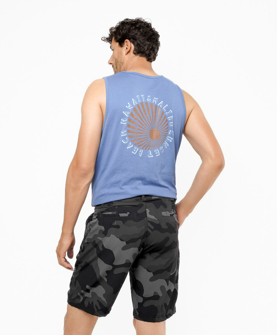 Short hombre surf camuflaje