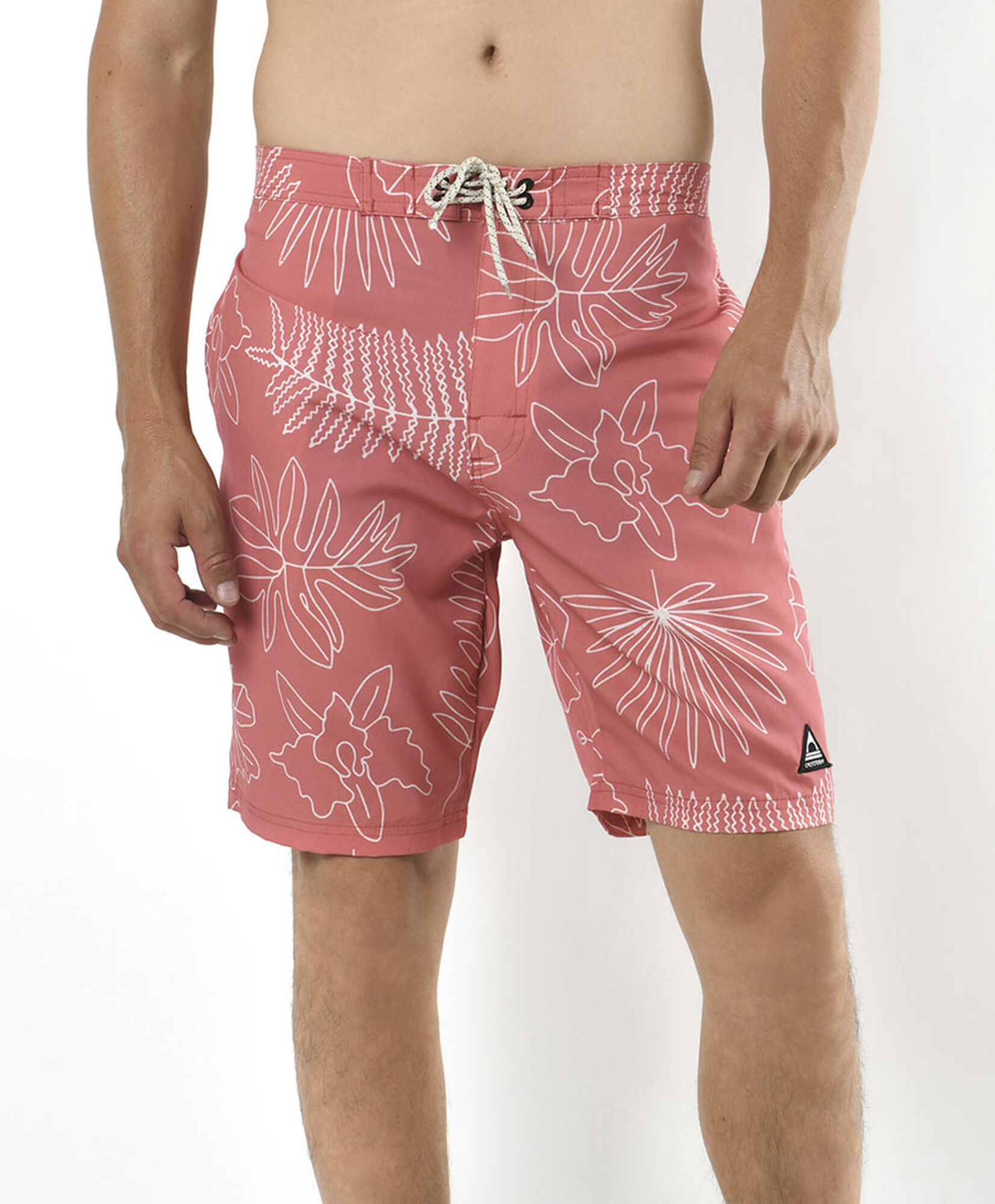 Traje de baño hombre hojas largo Traje de baño hombre hojas largo