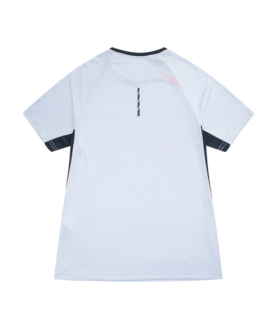 Polera deportiva hombre runner white
