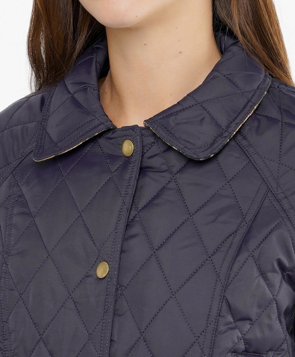 Parka mujer acolchada rombos