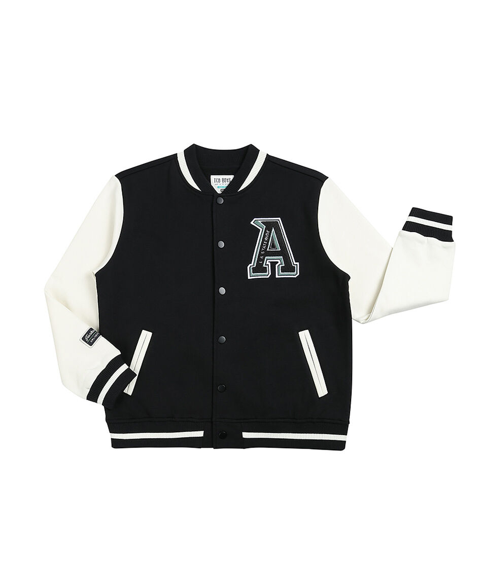 Chaqueta ni&ntilde;o estilo university