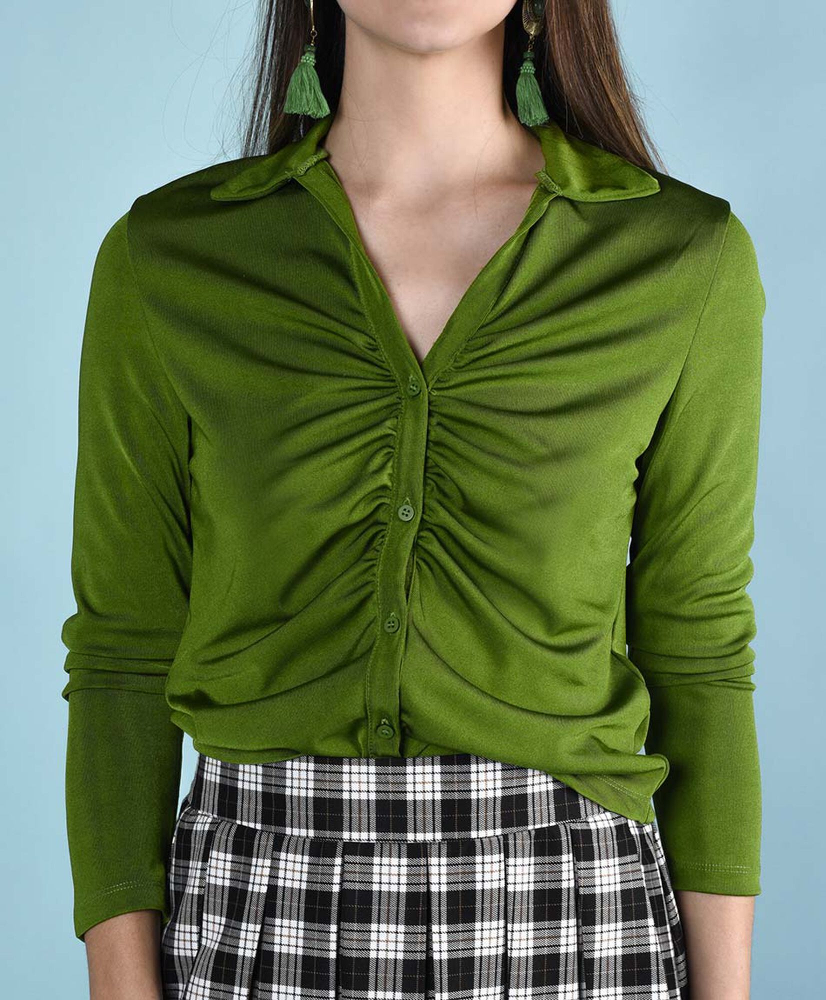 Blusa manga larga Blusa manga larga