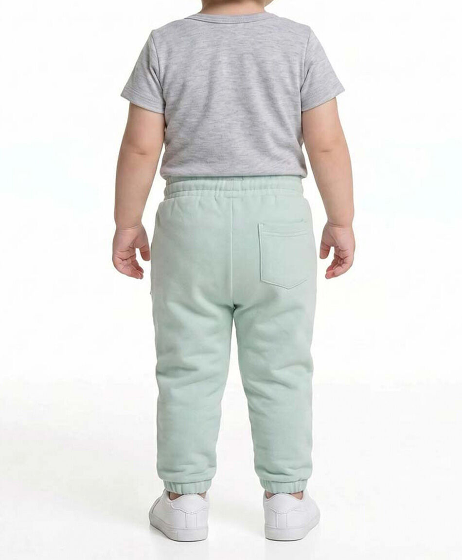 Pantal&oacute;n buzo beb&eacute; bolsillos vuelitos