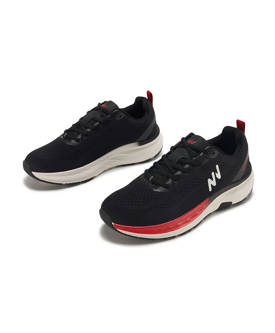 Zapatilla hombre plataforma roja
