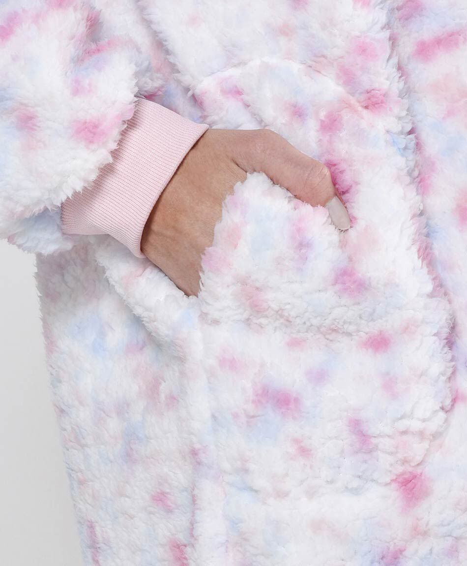 Poler&oacute;n manta mujer oversize tie dye