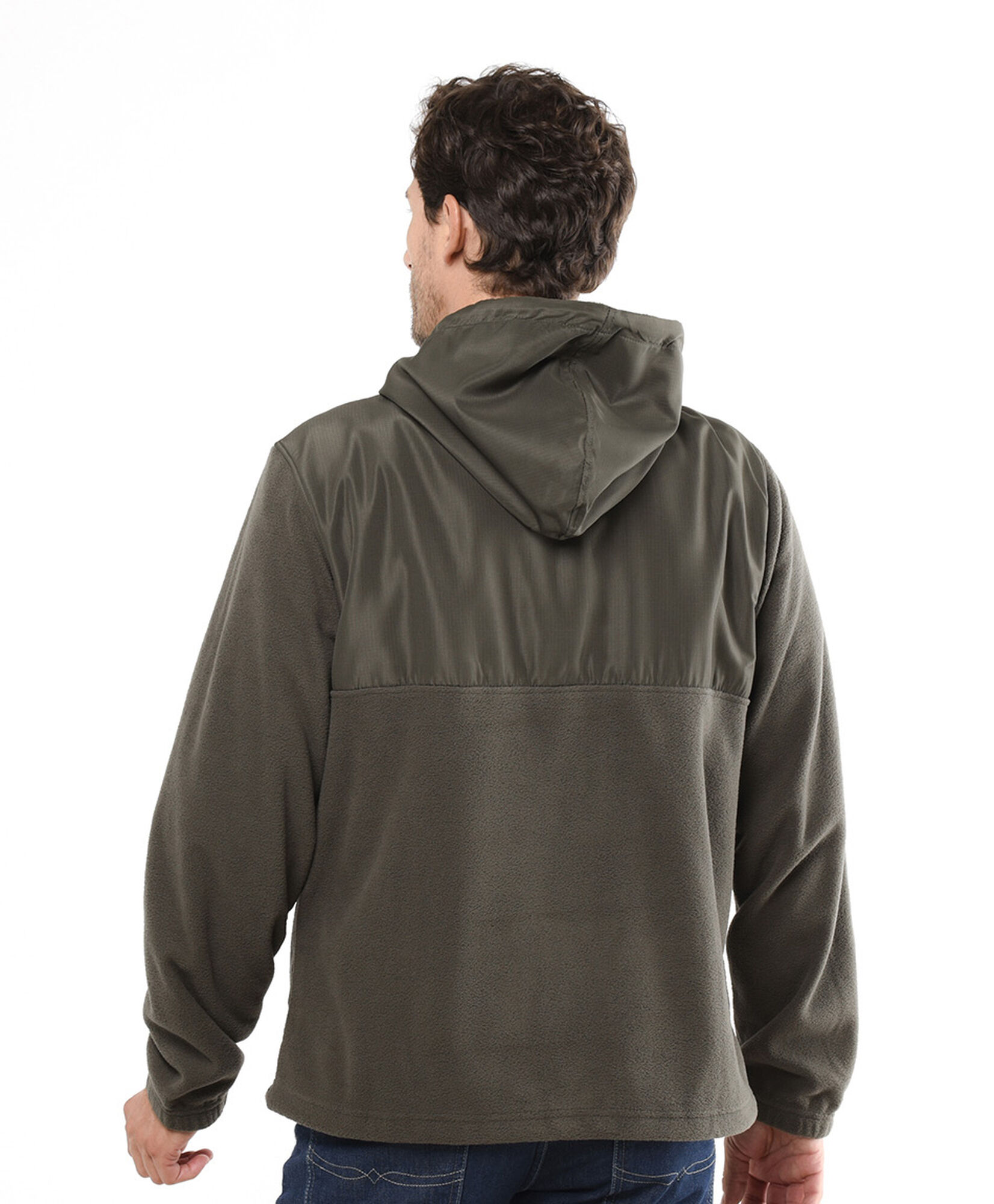 Chaqueta hombre mix medio cierre Chaqueta hombre mix medio cierre