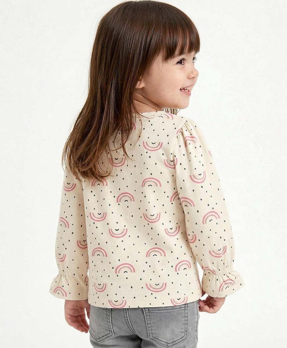 Polera beb&eacute; arco&iacute;ris day