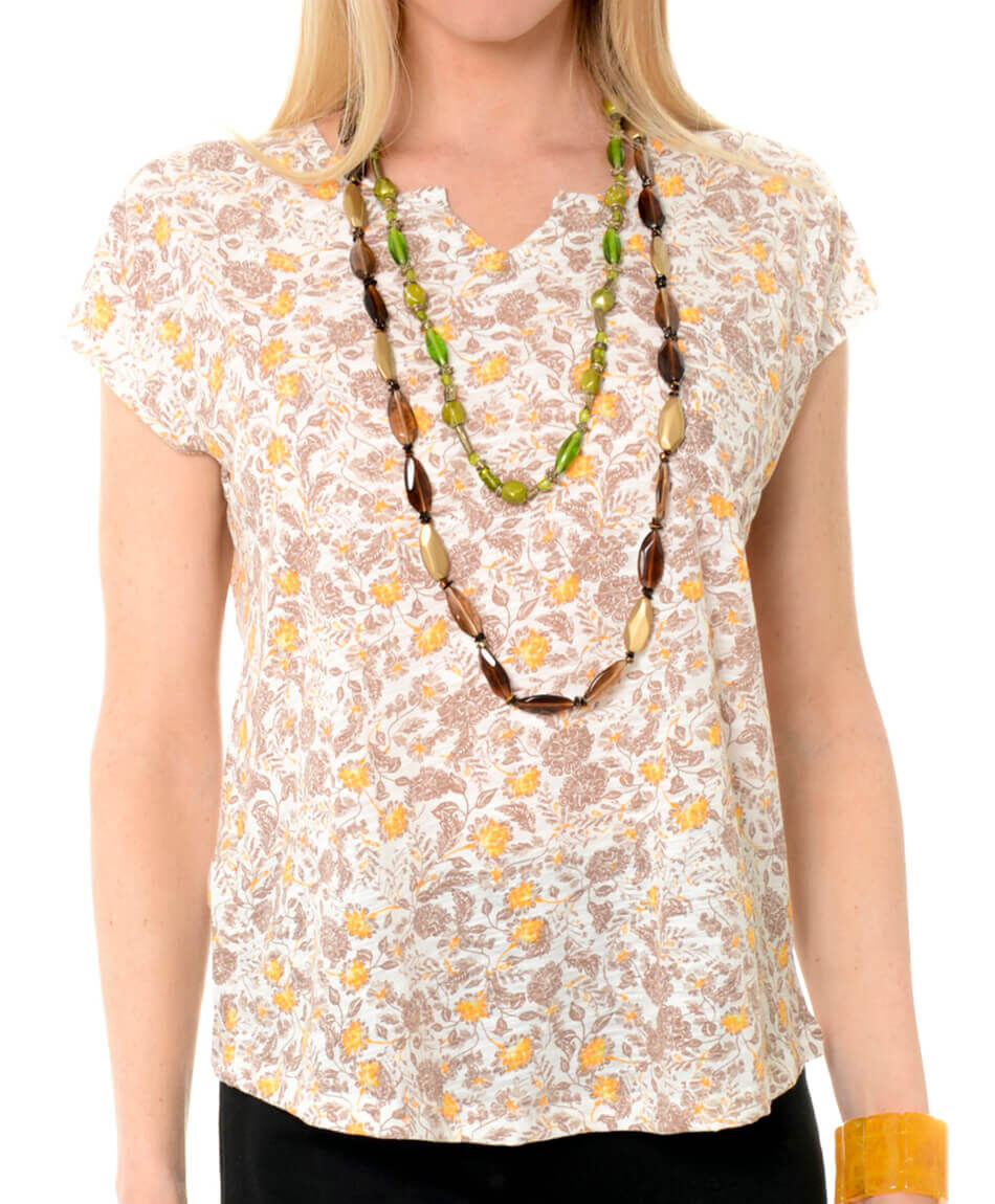 Polera estampada