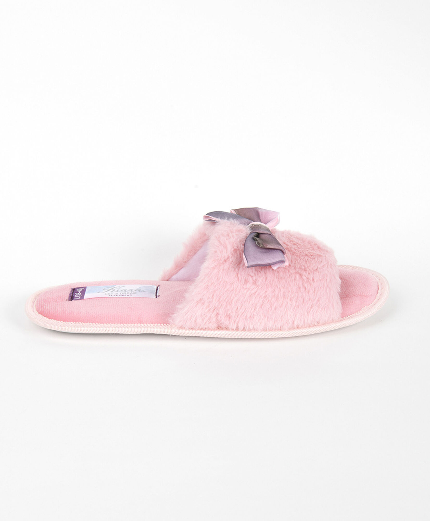 Pantufla mujer cinta pelitos Pantufla mujer cinta pelitos