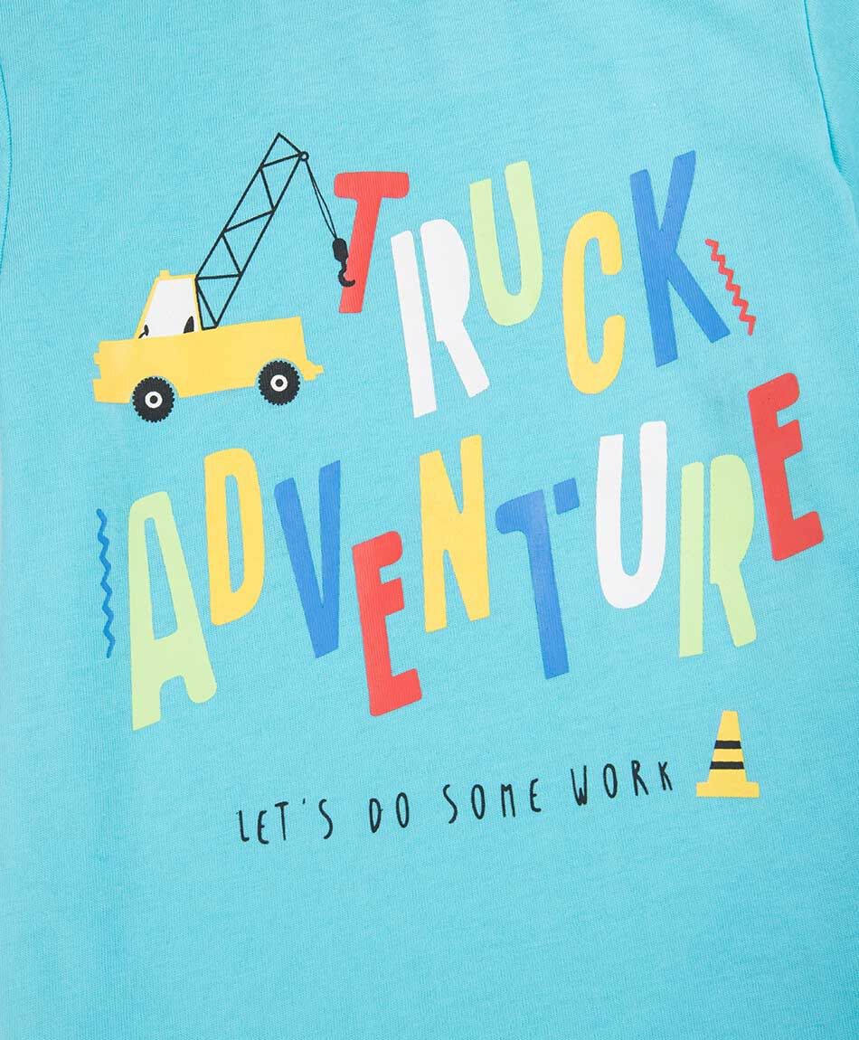 Polera beb&eacute; truck adventure