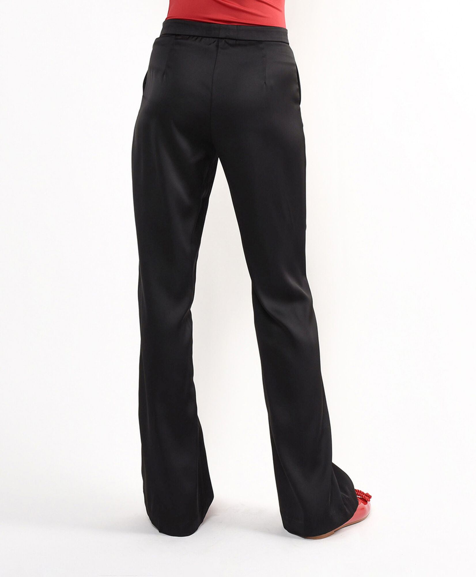 Pantalón mujer tela satén Pantalón mujer tela satén