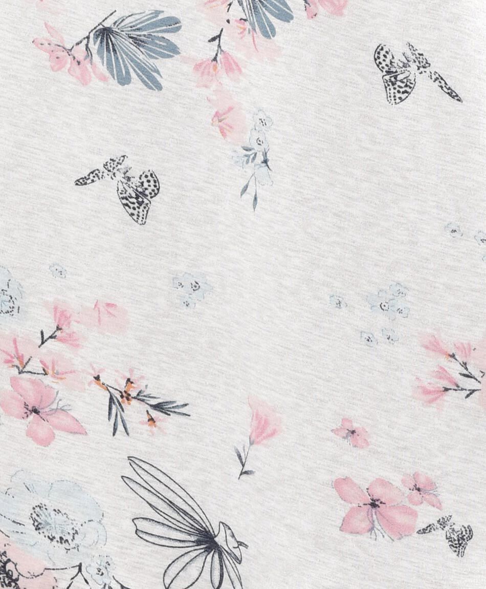 Camisola mujer jaspeada floral