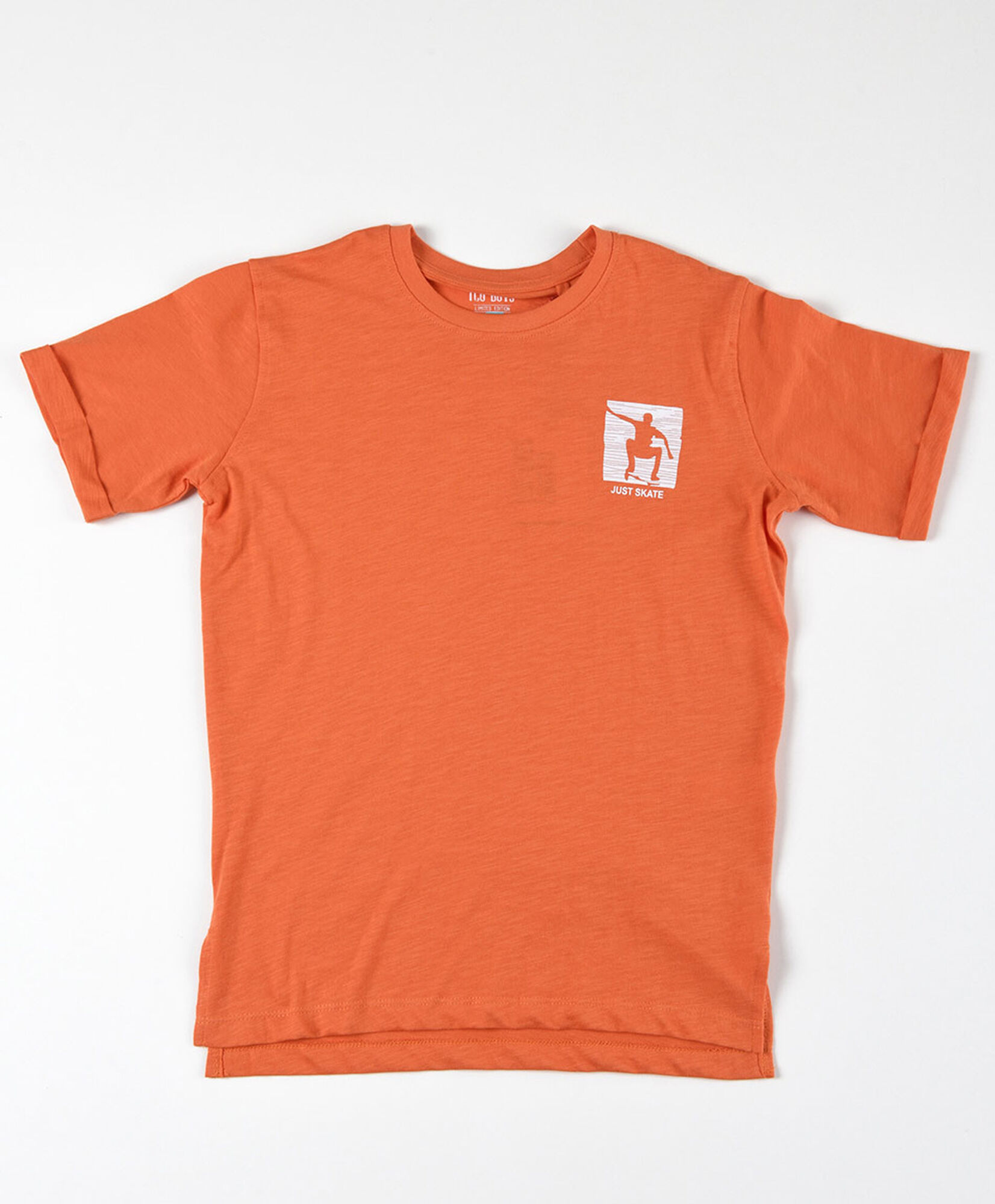 Polera niño skate naranja Polera niño skate naranja