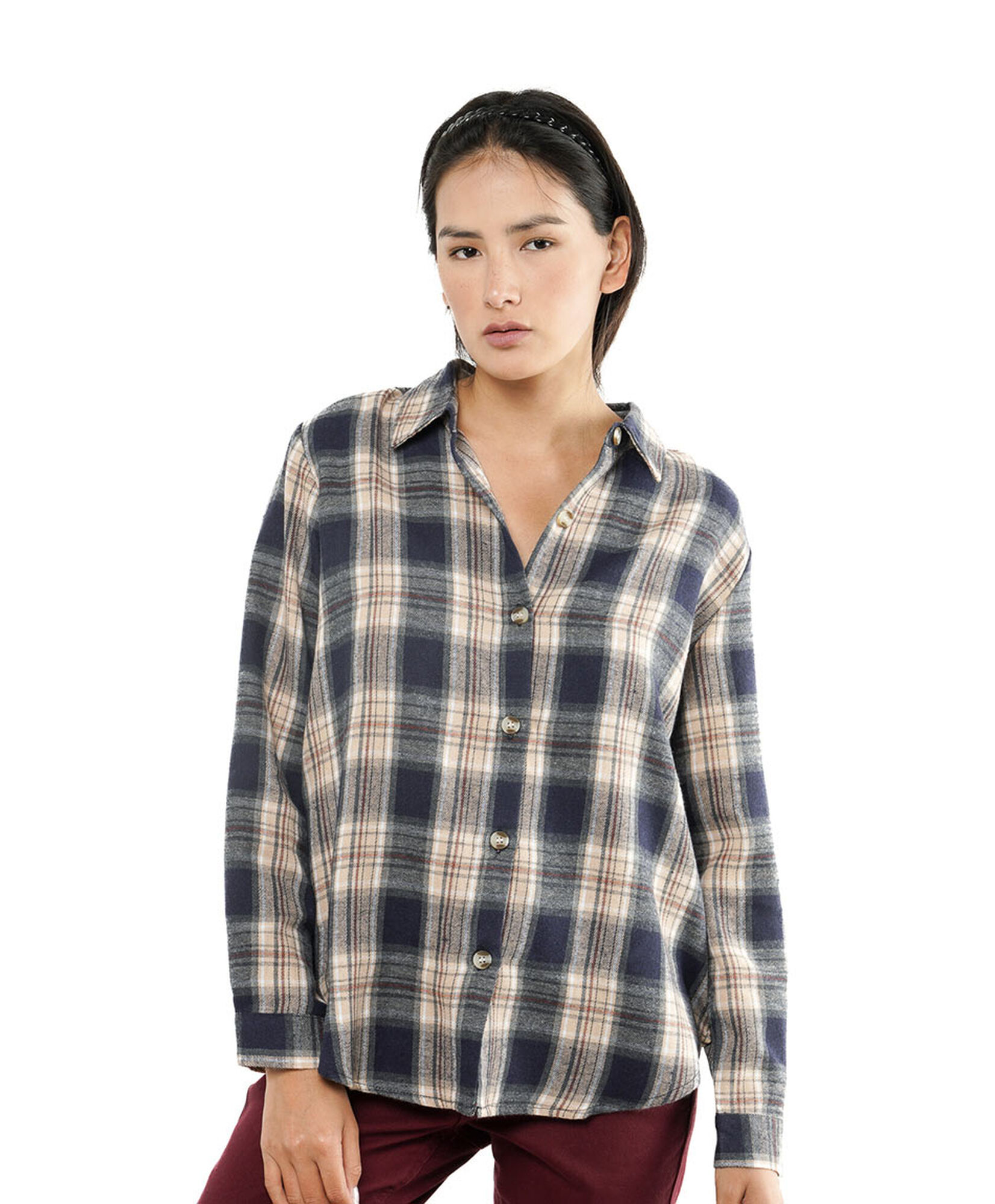 Blusa mujer escocesa Blusa mujer escocesa