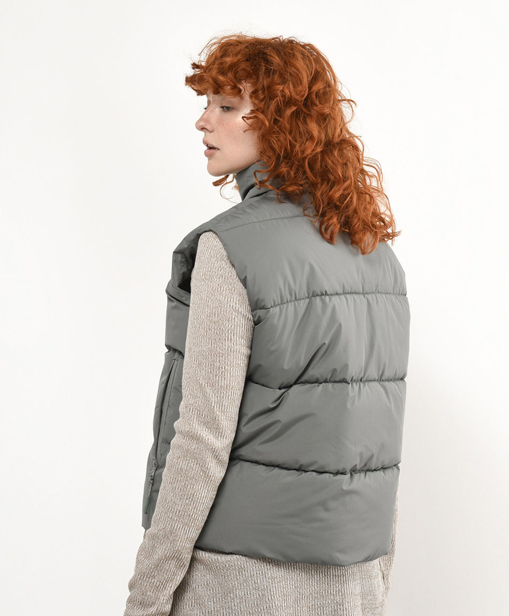 Parka deportiva mujer puffa sin mangas Parka deportiva mujer puffa sin mangas