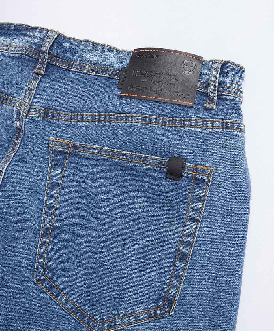 Jeans hombre azul straight