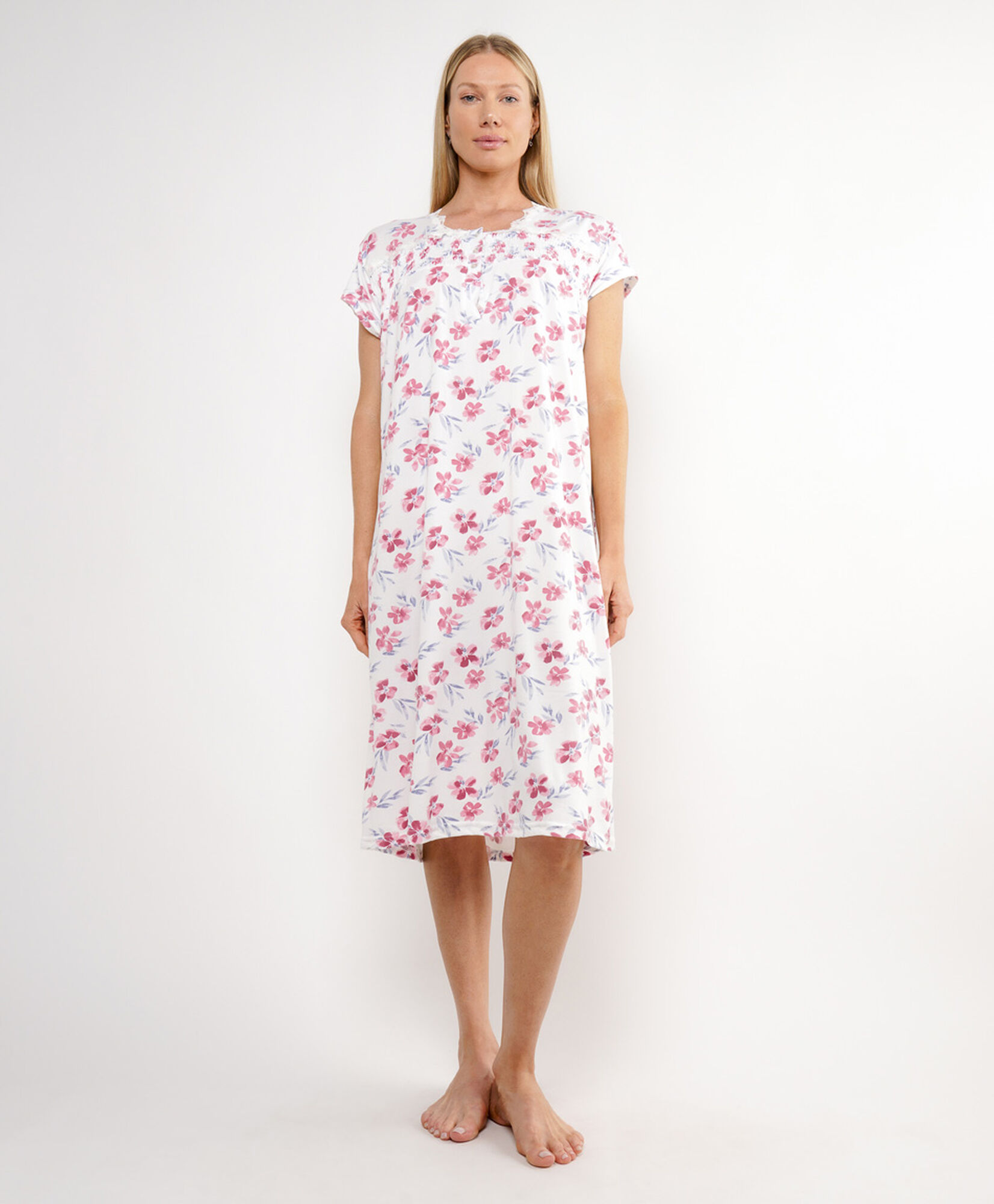 Camisa de dormir mujer diseño florcitas Camisa de dormir mujer diseño florcitas