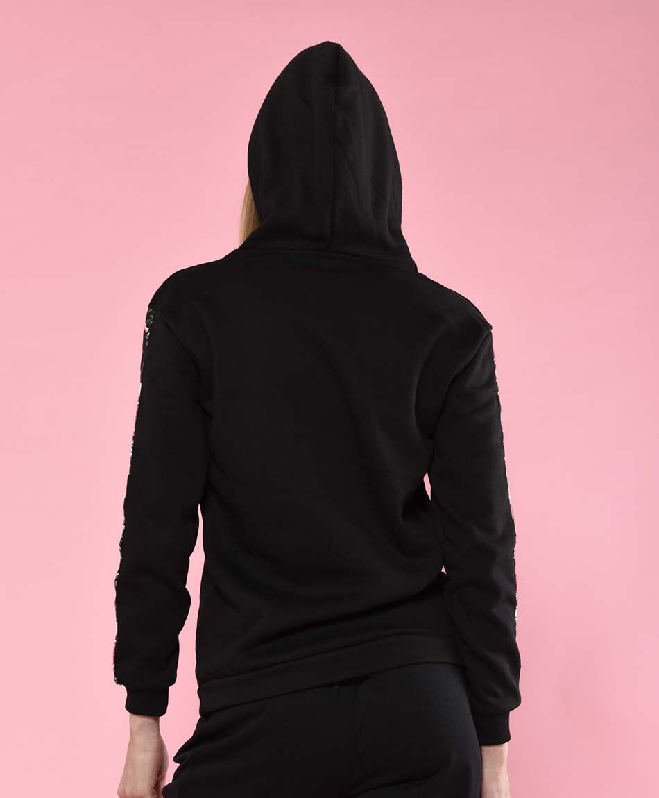 Poler&oacute;n deportivo mujer flores