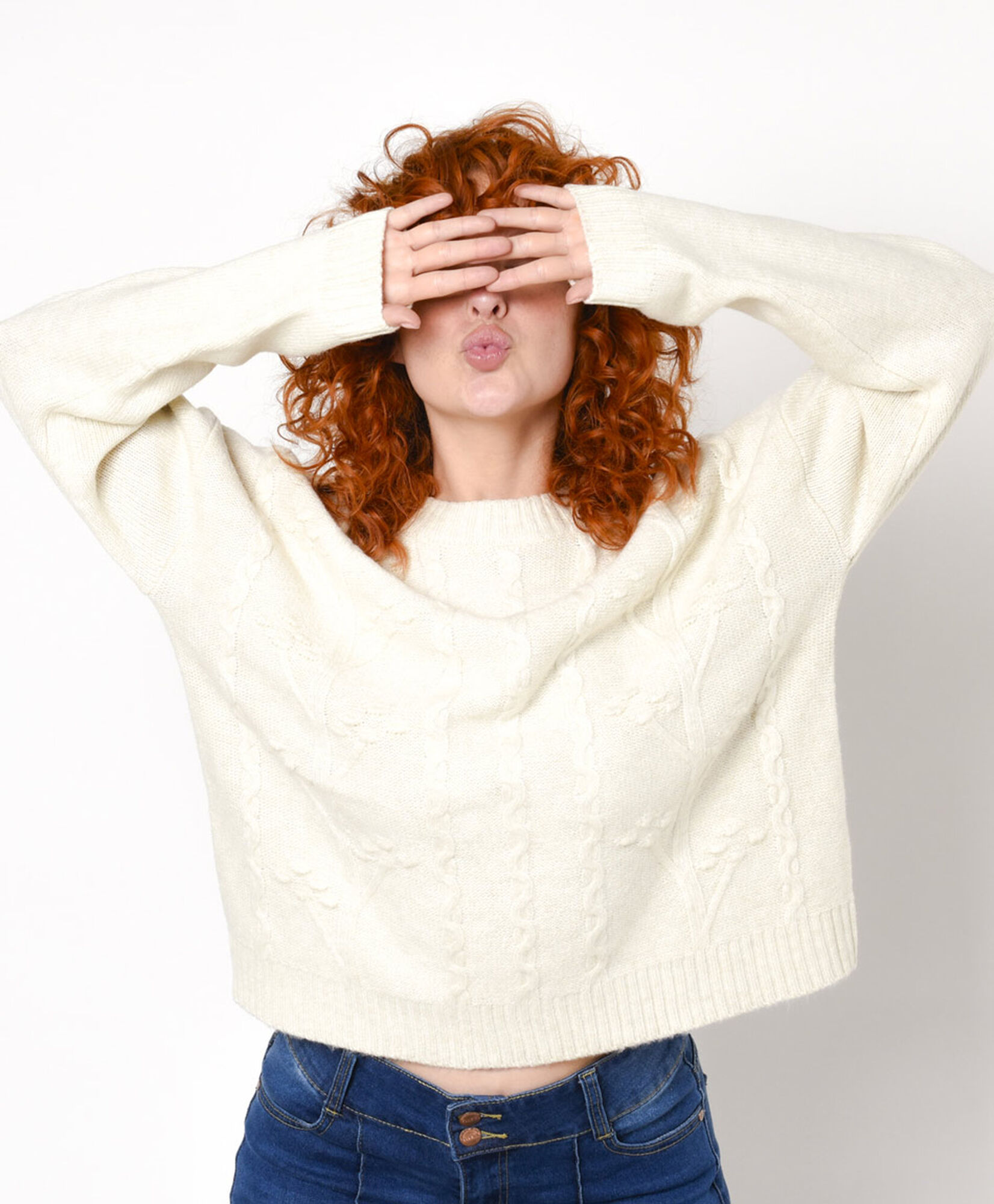 Sweater mujer trenzas Sweater mujer trenzas