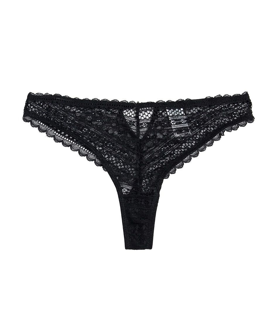 Colaless mujer full encajes negro