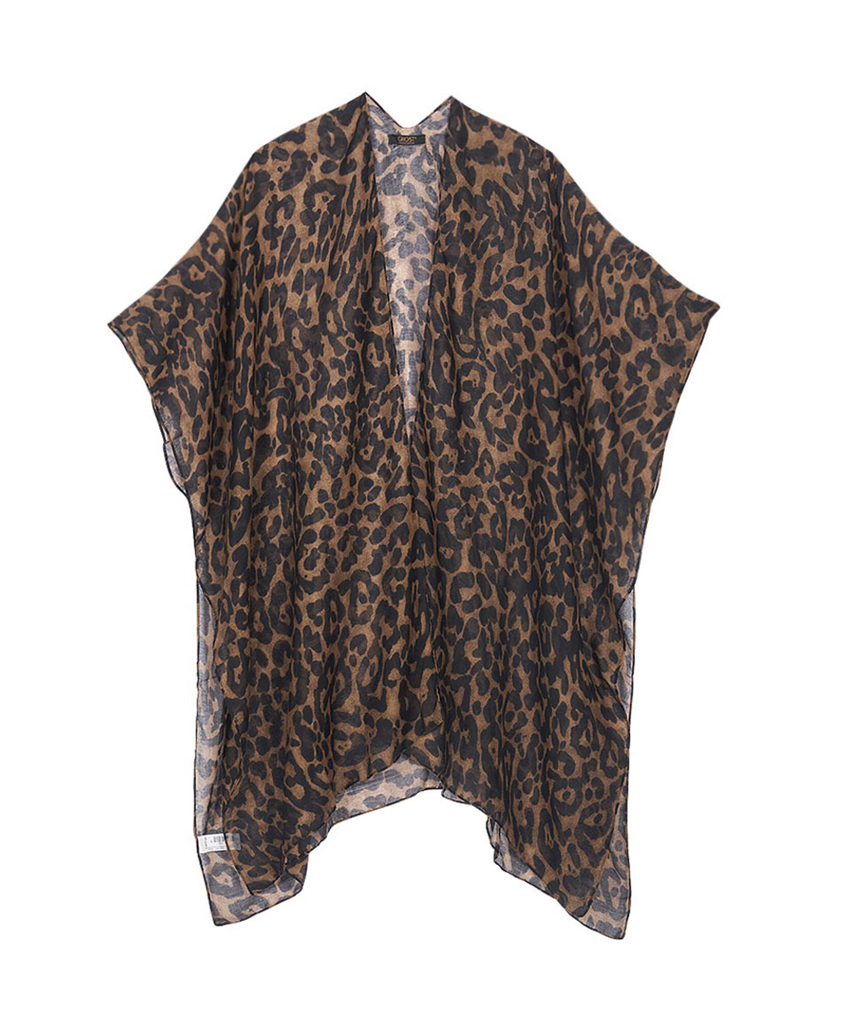 Pareo mujer animal print café Pareo mujer animal print café