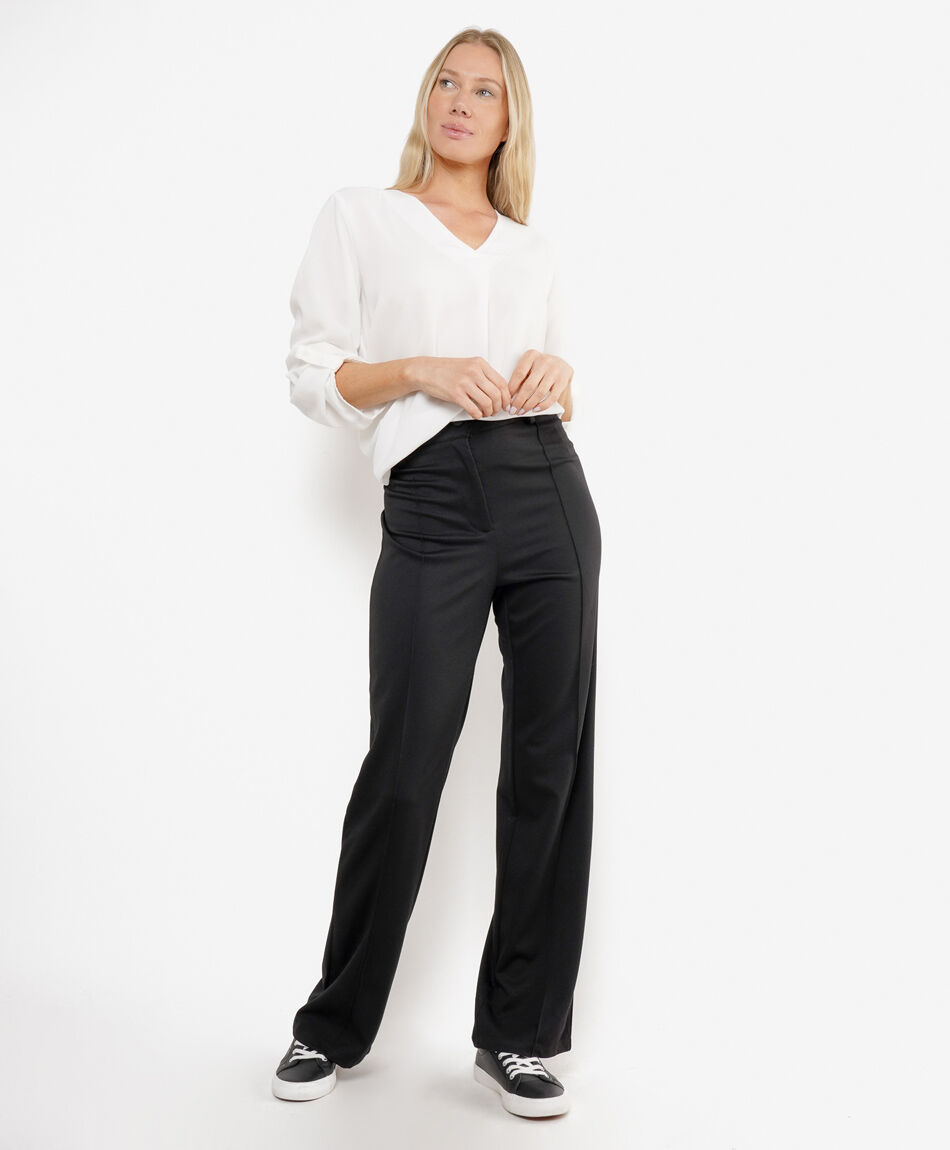 Pantal&oacute;n mujer pinzas