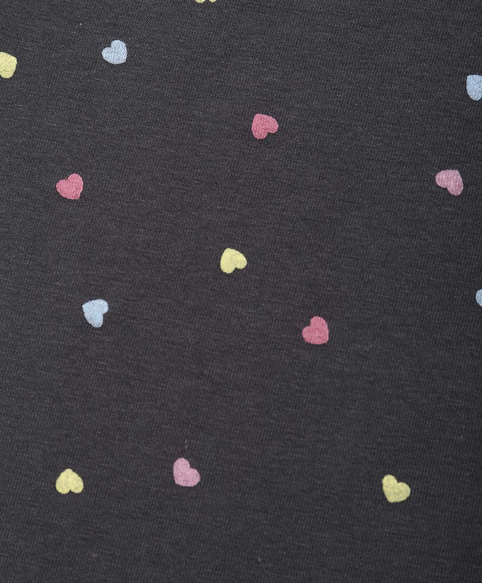 Leggins ni&ntilde;a estamapdo corazones