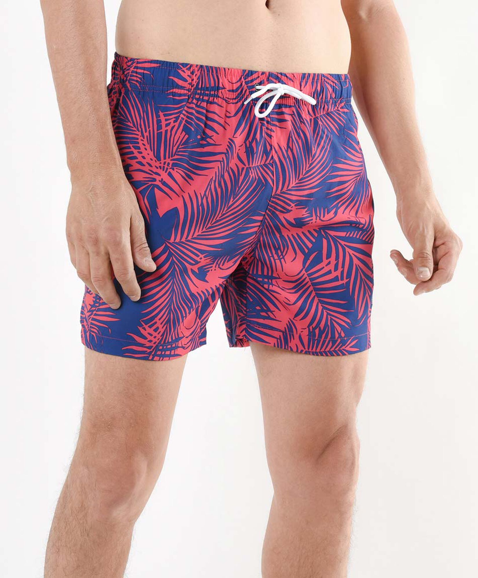 Traje de baño hombre hojas bicolor Traje de baño hombre hojas bicolor