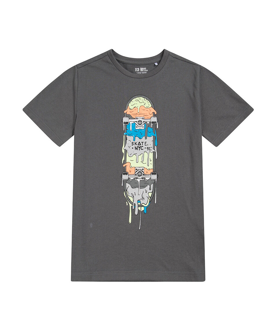 Polera ni&ntilde;o melt skate