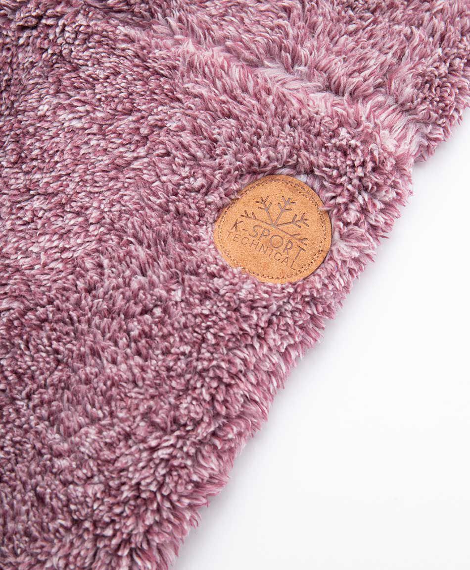 Polar deportivo mujer con cierre pink