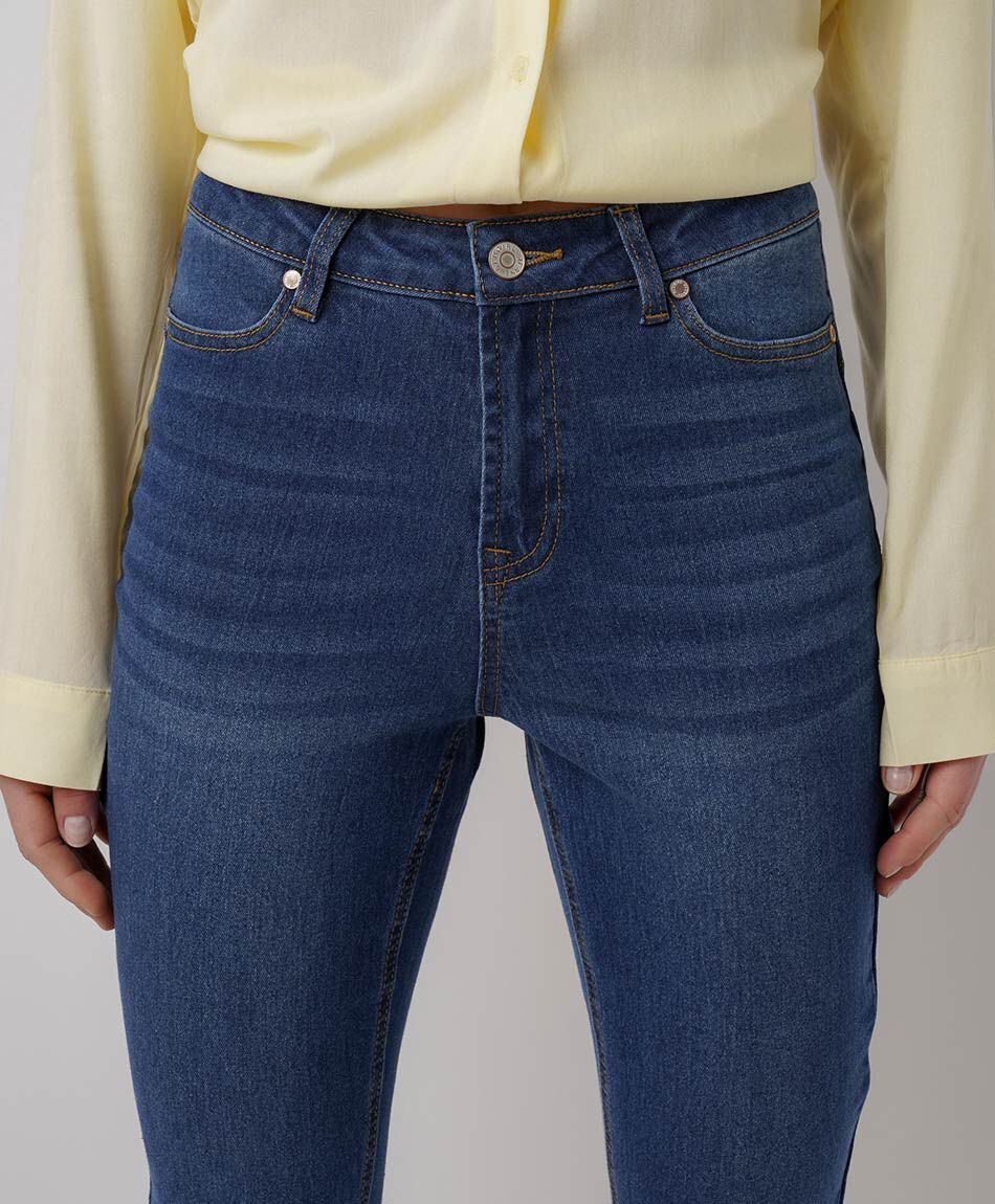 Jeans mujer skinny fit cl&aacute;sico