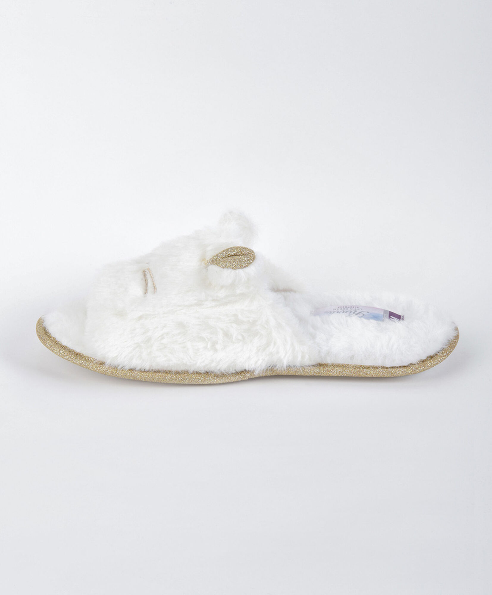 Pantufla mujer gato abierta Pantufla mujer gato abierta