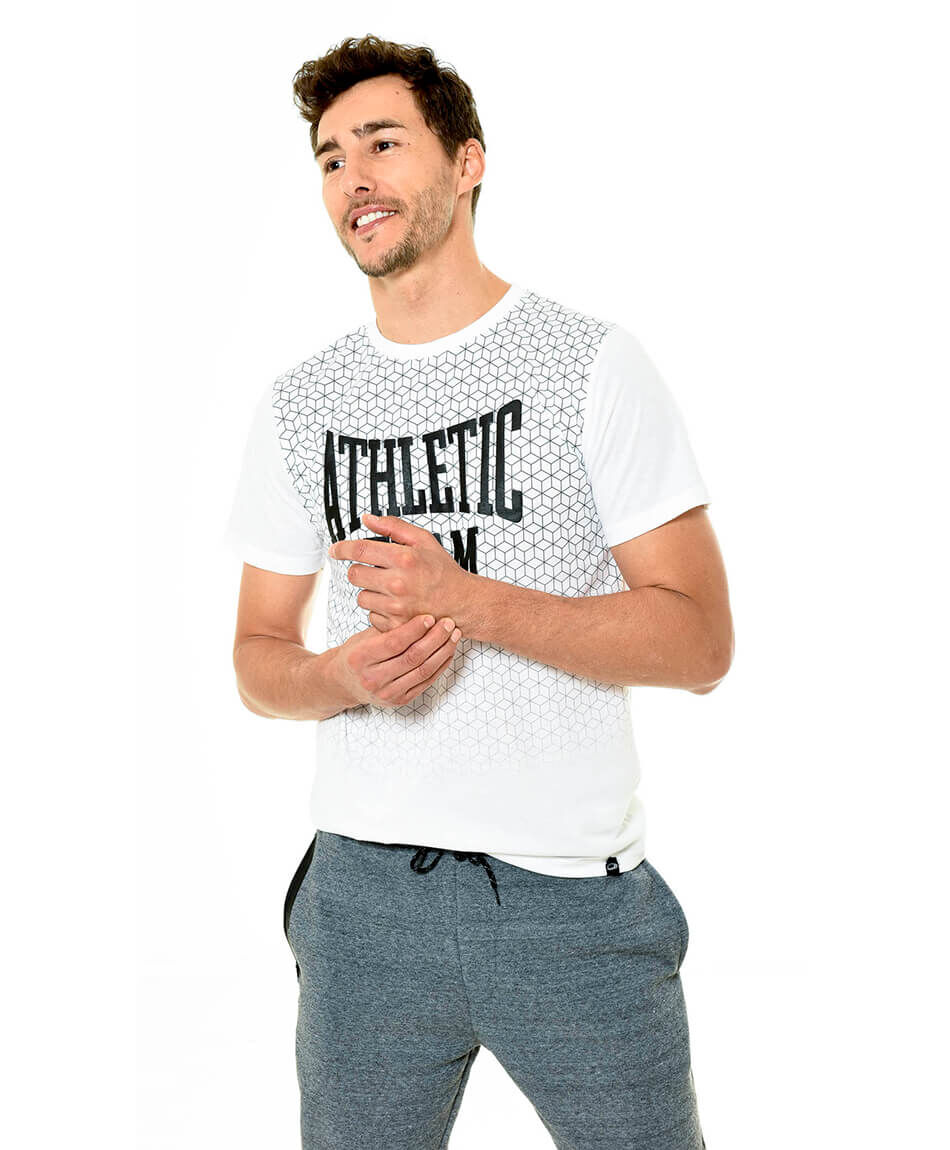Polera estampada