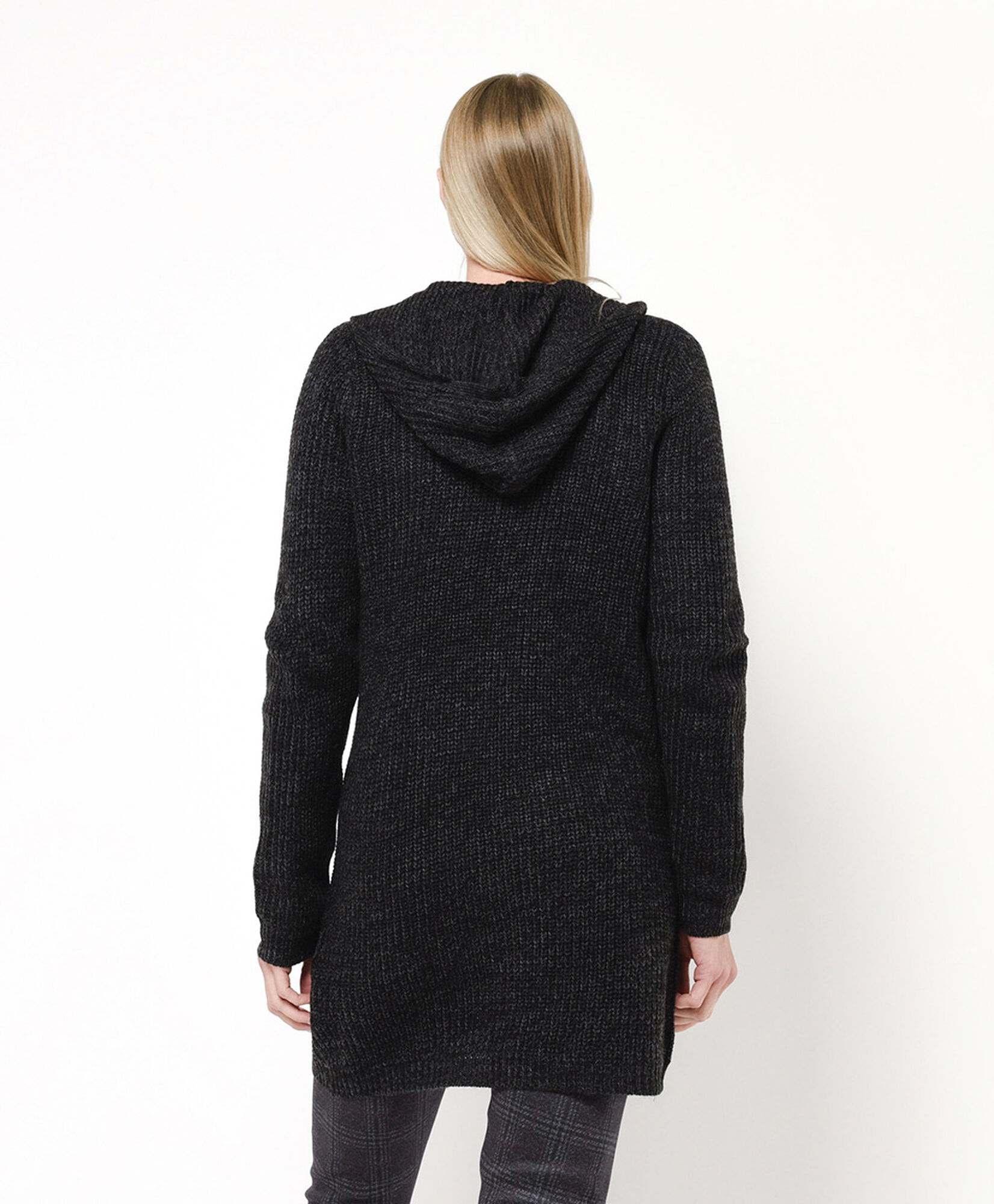 Cardigan mujer largo gorro Cardigan mujer largo gorro