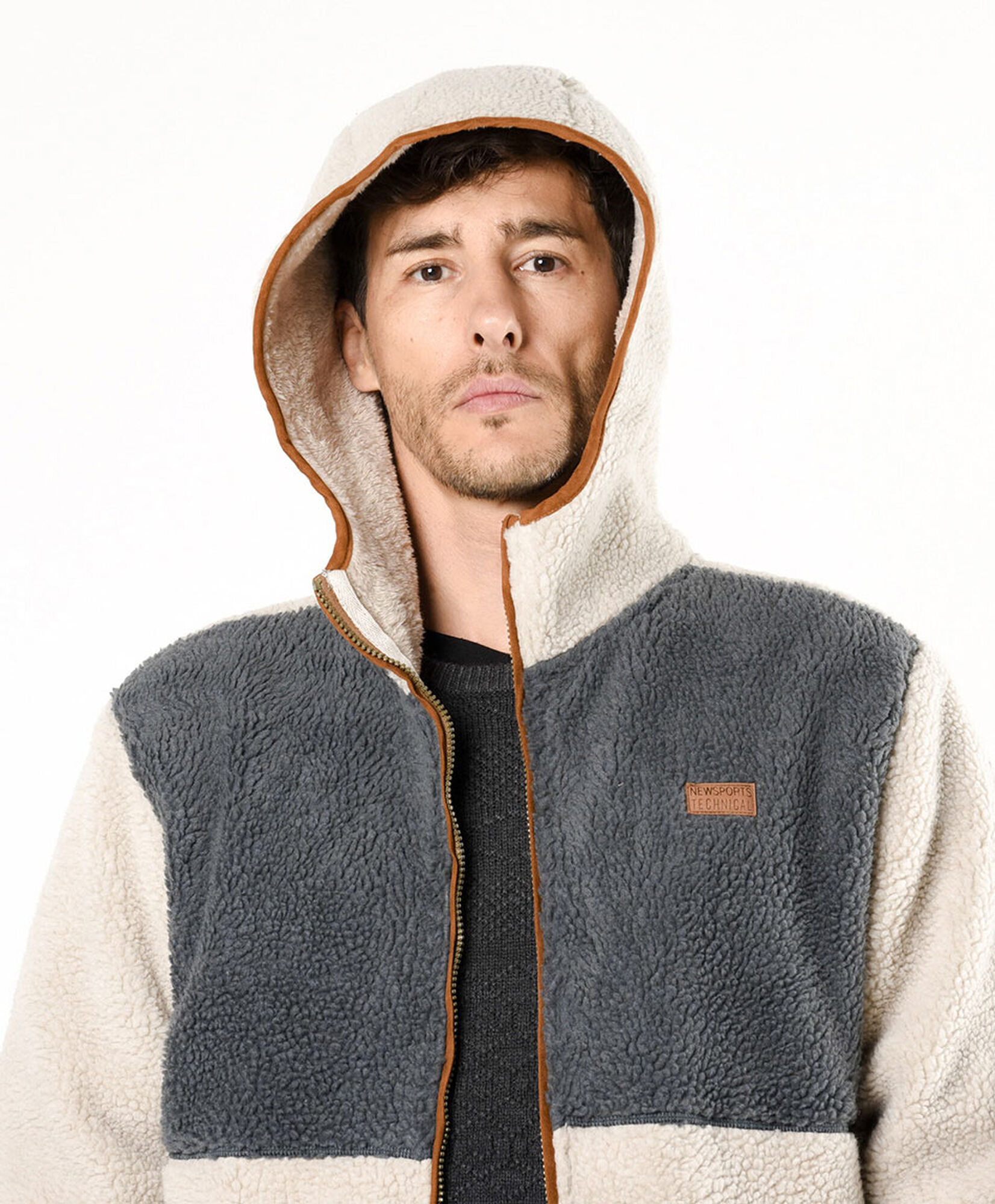 Chaqueta deportiva hombre chiporro bicolor Chaqueta deportiva hombre chiporro bicolor