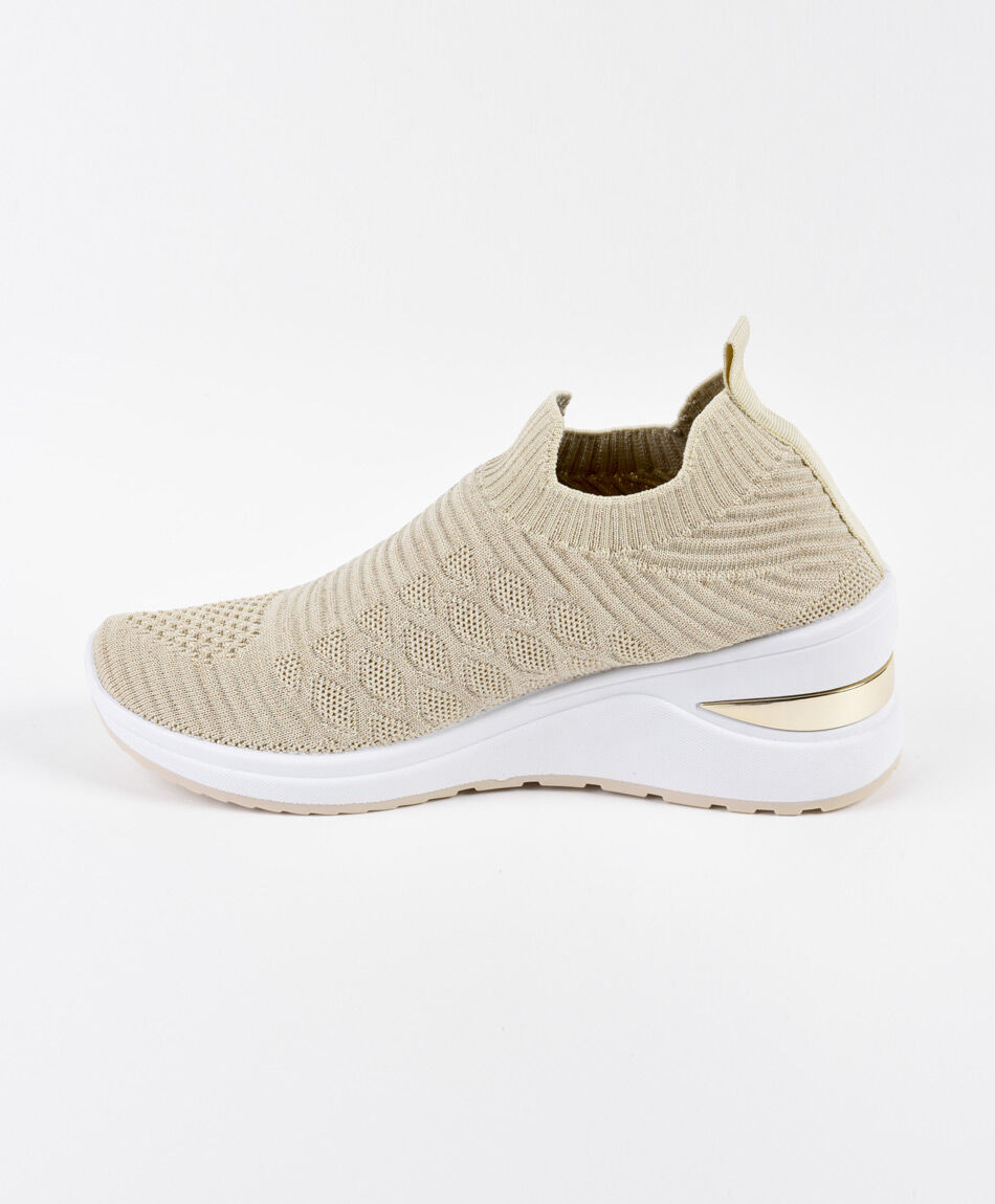 Zapatilla mujer plataforma slip on
