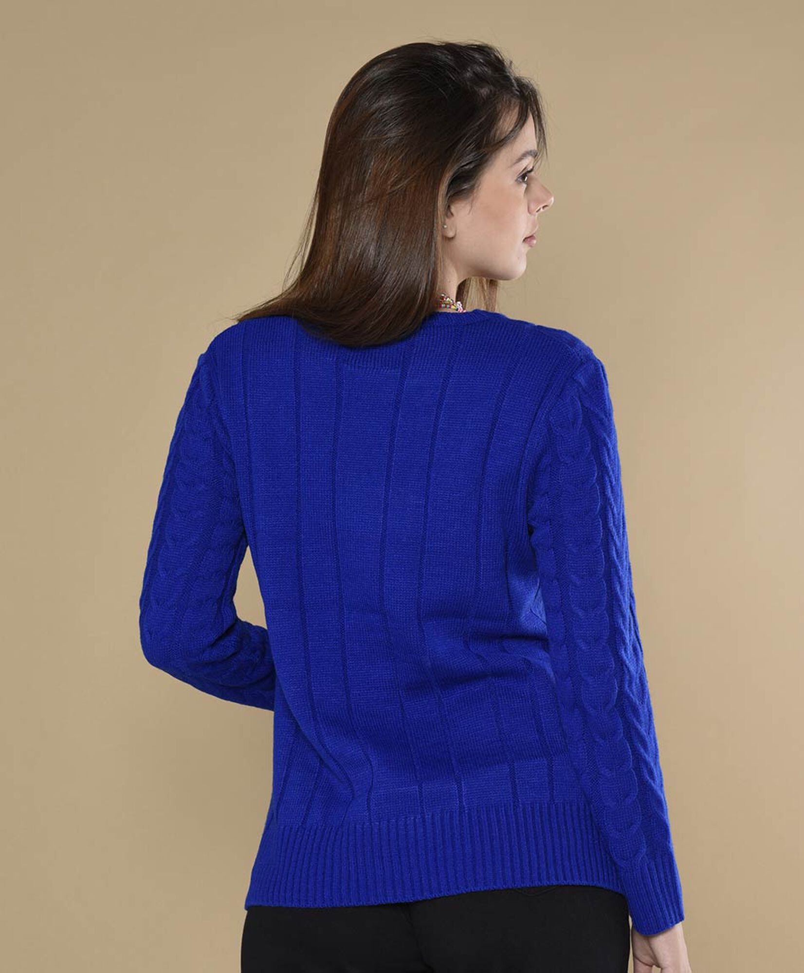 Sweater mujer trenzado Sweater mujer trenzado