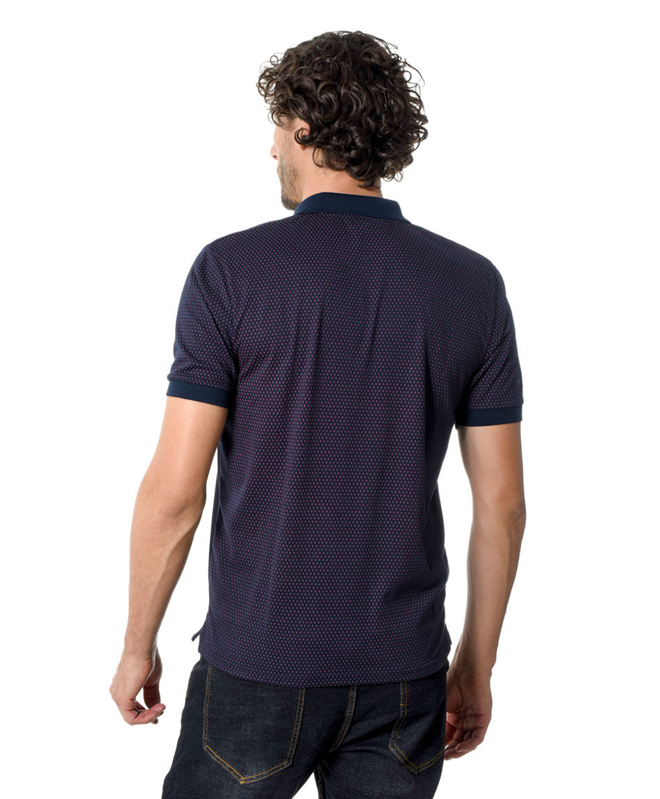 Polera cuello polo