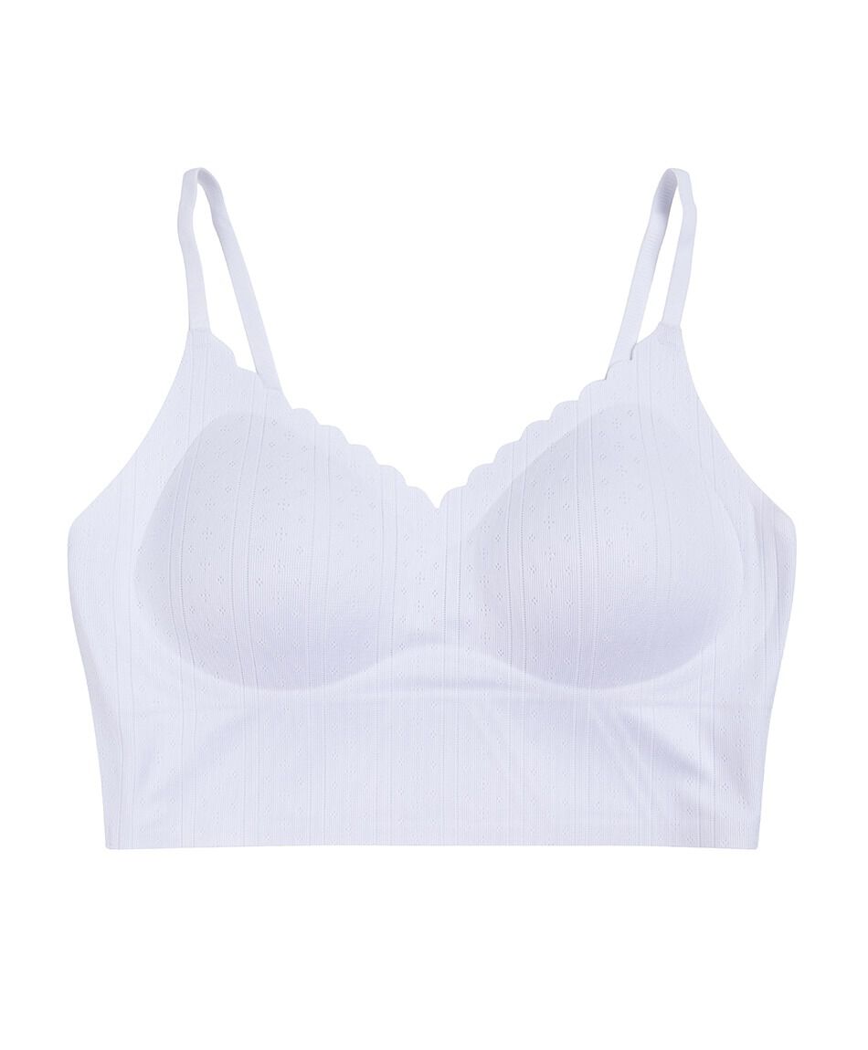 Bralette mujer seamless jacquard