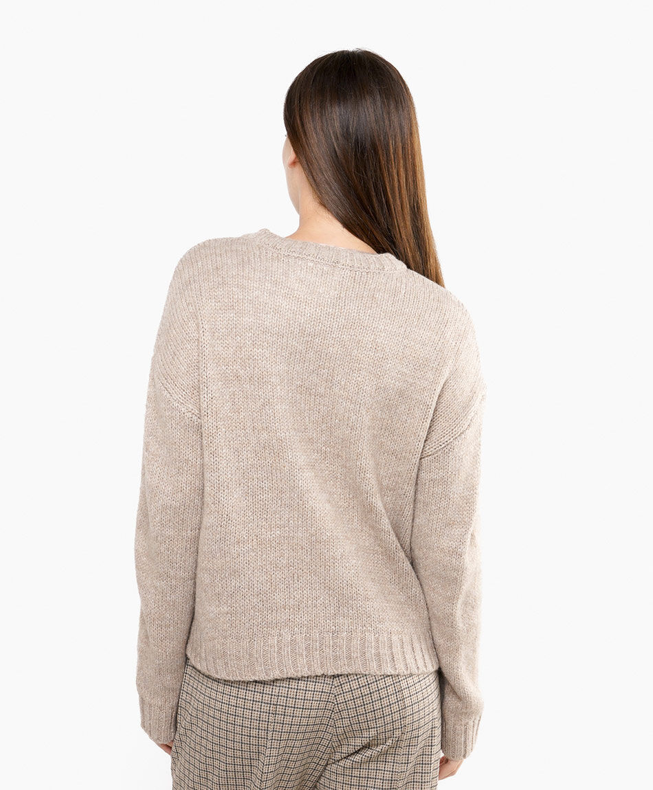 Sweater mujer flor