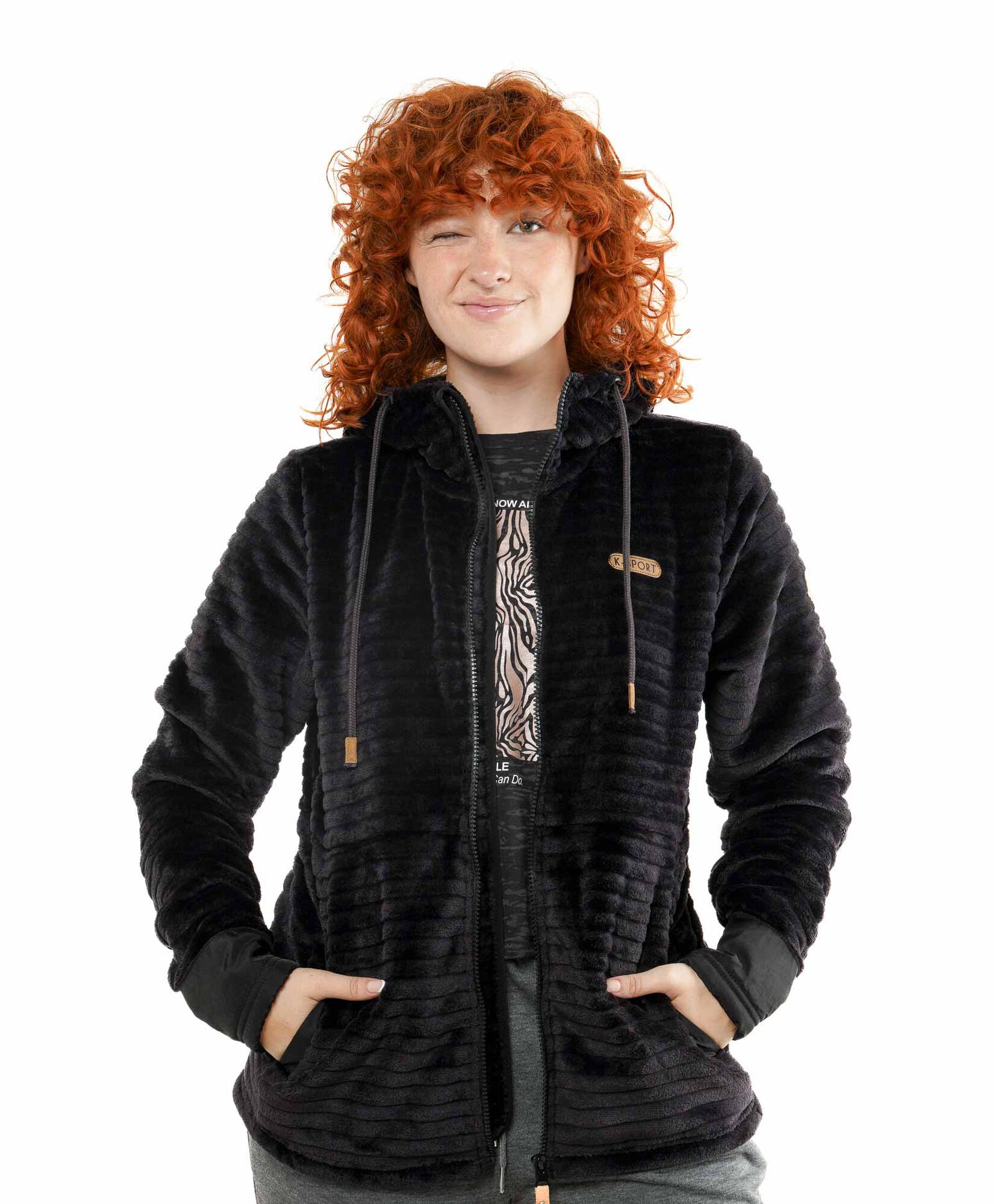 Polar deportivo mujer textura Polar deportivo mujer textura