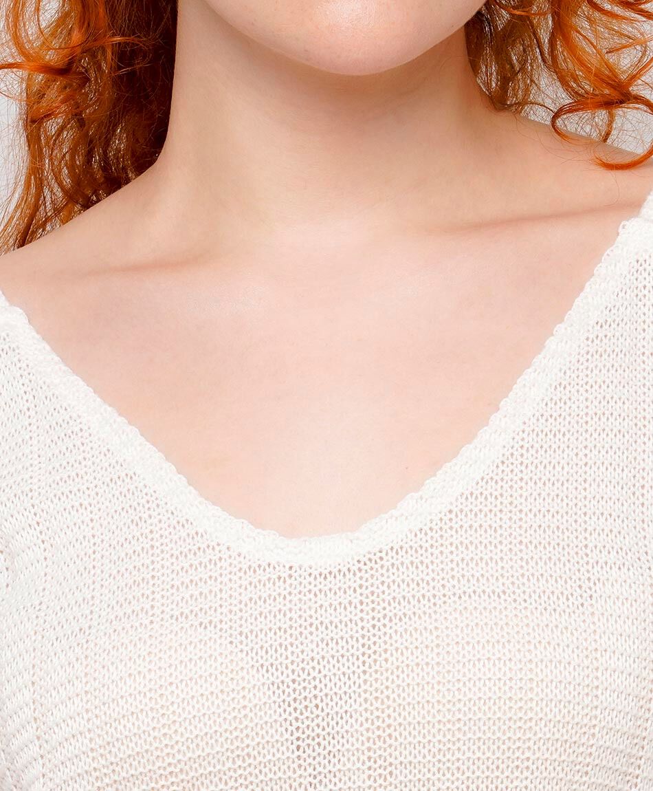 Tejido mujer top liso