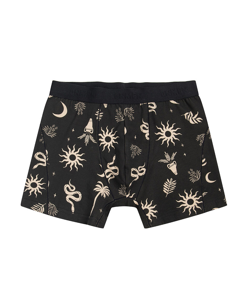 Pack 2 boxer hombre negro sol