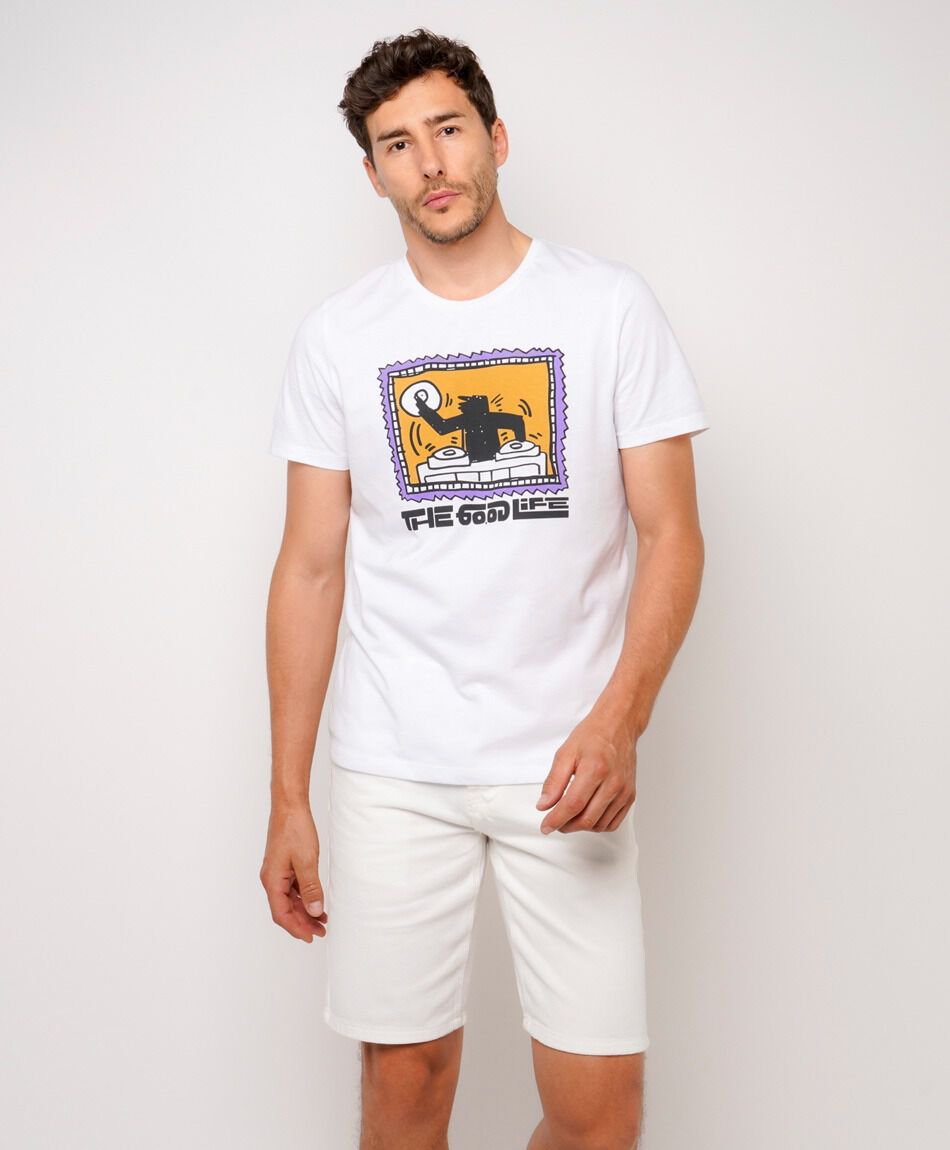 Bermuda hombre blanca