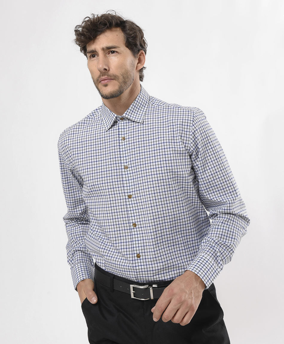 Camisa hombre cuadros