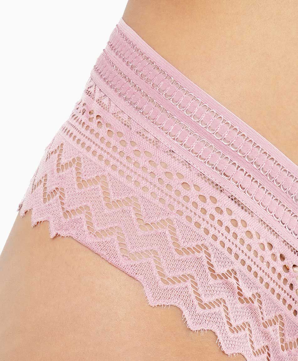 Pantaleta mujer encaje dise&ntilde;o cuadrado