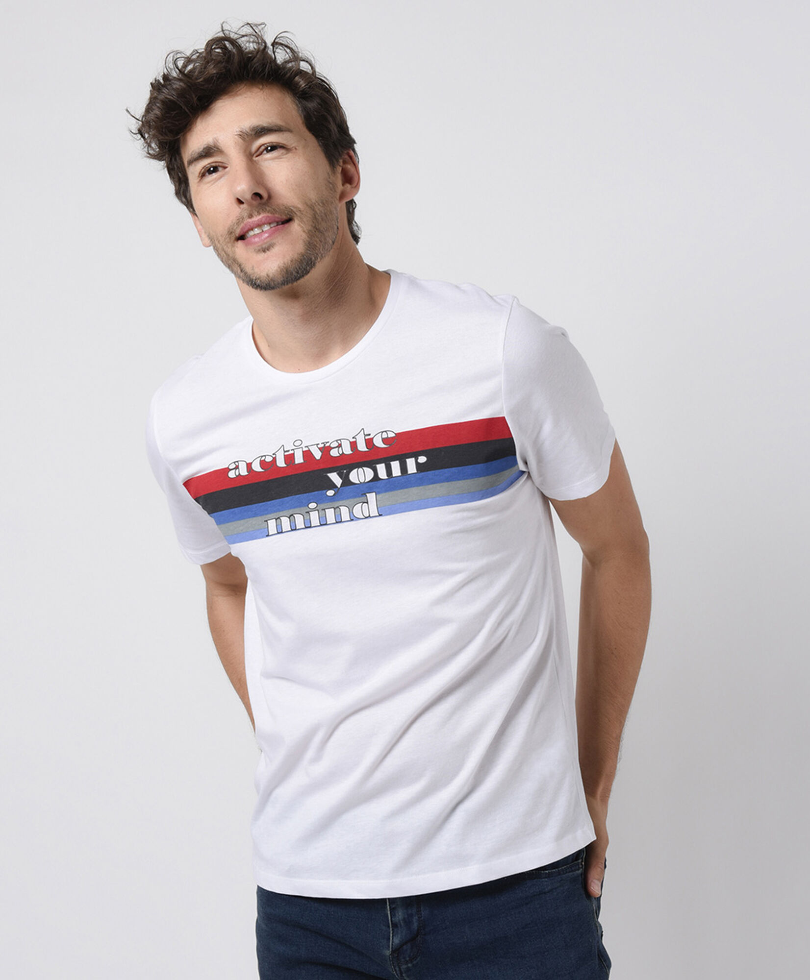 Polera hombre mensaje Polera hombre mensaje