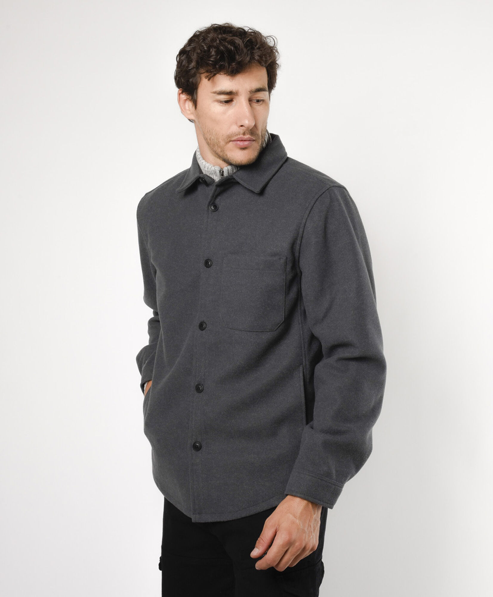 Chaqueta hombre gris Chaqueta hombre gris