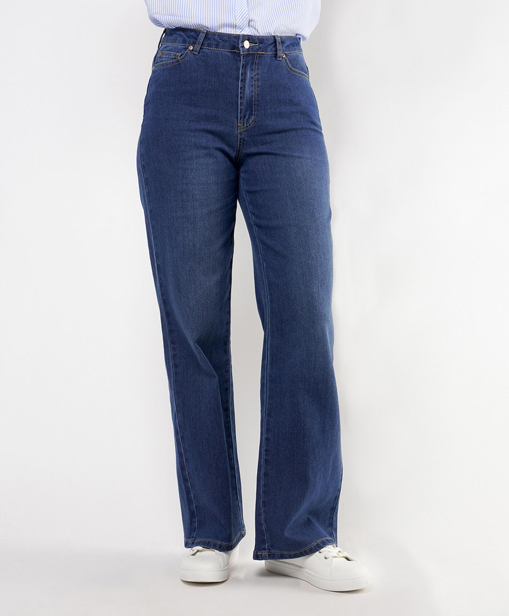 Jeans mujer liso wide Jeans mujer liso wide